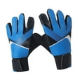 thumbnail image 3 of S SERENABLE Goalkeeper Gloves Finger Protection for Kids Football Gloves for Goalkeeping Blue Size 6, 3 of 9