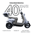 thumbnail image 2 of Trimoto Eléctrica Neo Moto Bike T40 - 45km/h - Autonomía 60 a 80km - 1000W, 2 of 13