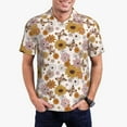 thumbnail image 1 of Balery Sunflowers And Butterflies Camisa Polo de Hombre con Estampado, de Manga Corta y Tejido Medio, Camisa Tipo Golf Polo-XX-Large, 1 of 6