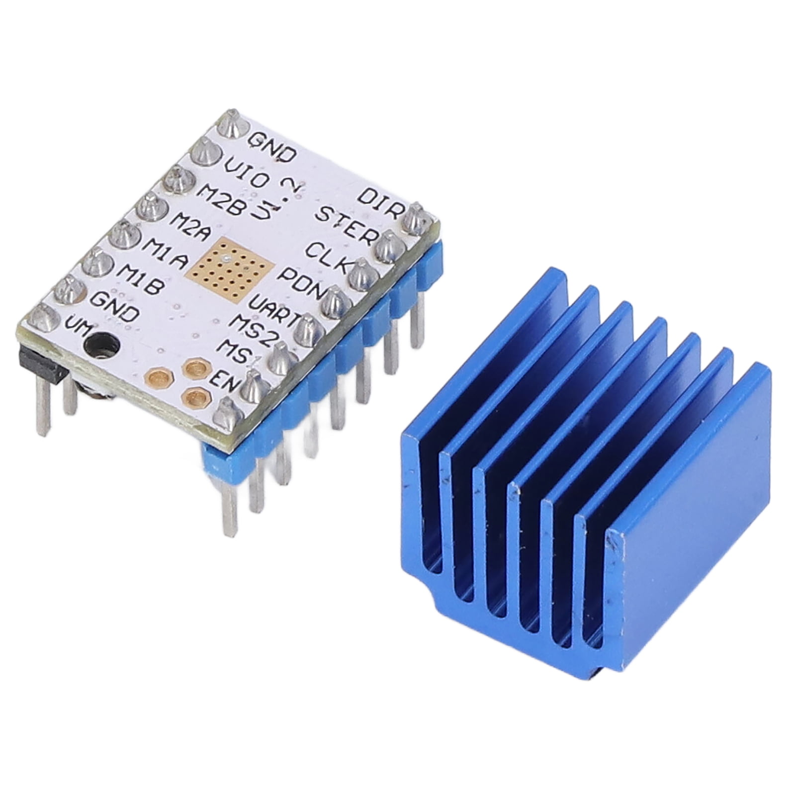 1pc Stepper Motor Driver For FDM 3D Printer mother board Packed with Heat Sink Screwdriver Yellow Eryone Stepper Motor Driver TMC2208
