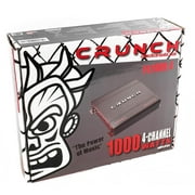 Crunch PX-1000.4 4 Channel 1000 Watt Amp A/B Class Car Stereo Power Amplifier