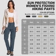 thumbnail image 2 of FEN AI Hiking Pants Women Zip Off Pants Lightweight Quick Dry Cargo Trousers Convertible Shorts, 2 of 9