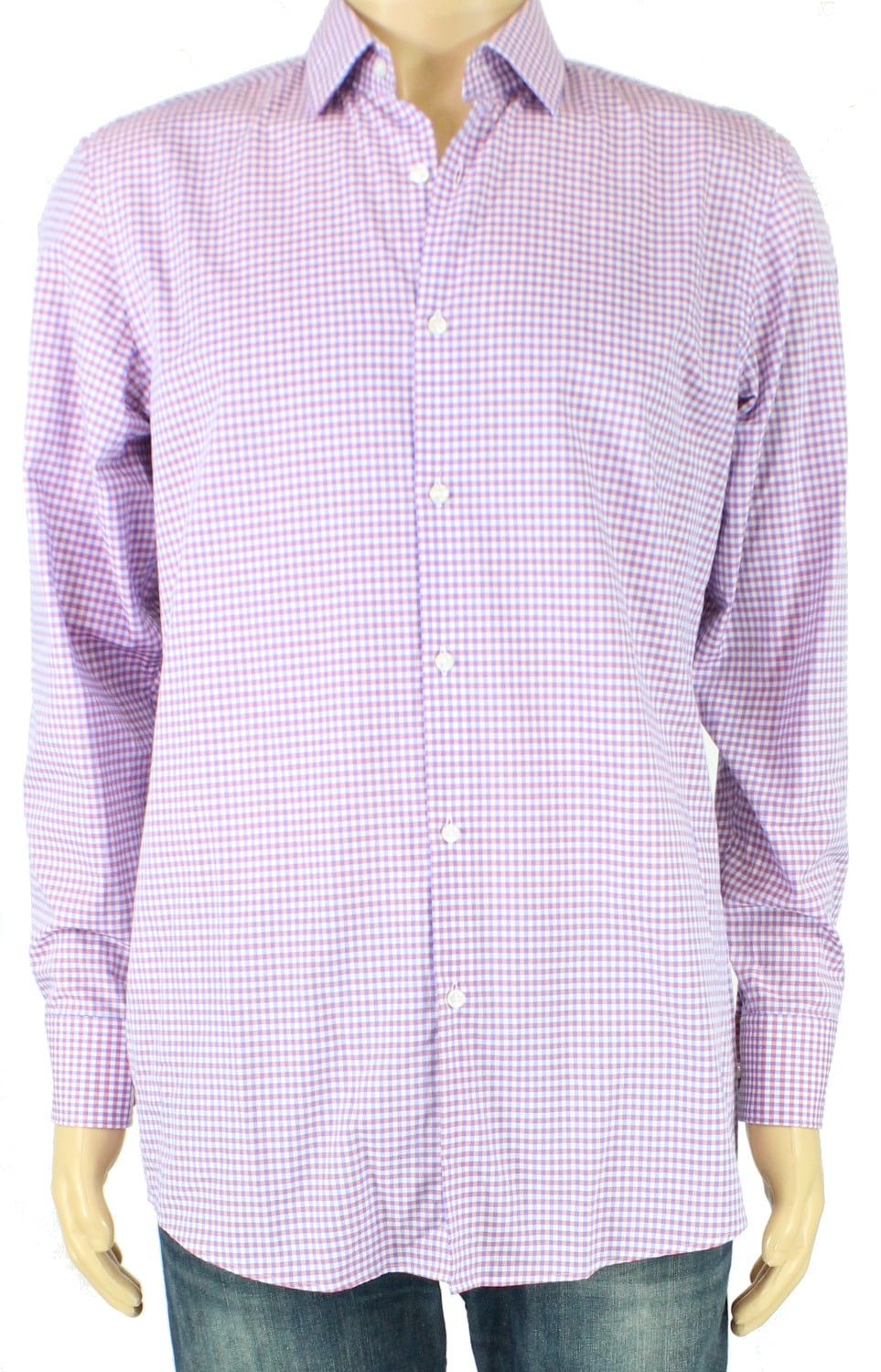 Hugo Boss Dress Shirts Mens Dress Shirt Combo SharpFit ButtonDown 15 1/2