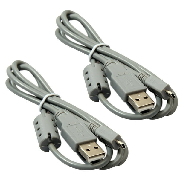 Cable De Cámara Usb 5 x cable de sincronización de datos USB de 8 pines para Nikon para cámara Sony Cybershot 1M Tmvgtek Para estrenar