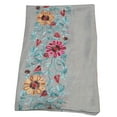 thumbnail image 3 of Grofry Women Scarf,Embroidered Flower Scarf Cotton Long Wrap Bandana Scarves Girl Shawl Gift, 3 of 5