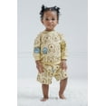 thumbnail image 3 of Disney Toddler Boys French Terry Sweatshirt and Bike Shorts Set, 2-pcs, 2T, Yellow, 3 of 5
