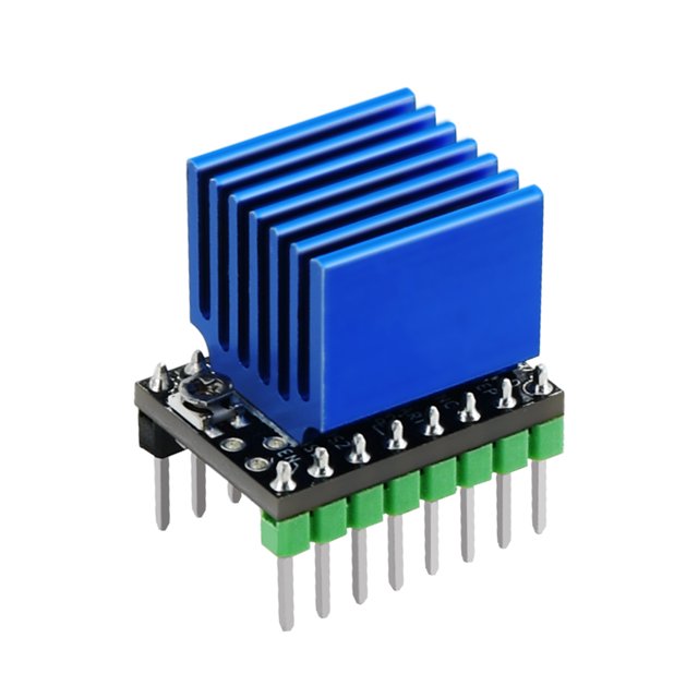 Módulo de controlador de motor paso a paso TMC2225 de 1 pieza con disipador de calor compatible con Eccomum Módulo de controlador