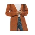 thumbnail image 2 of AMERTEER Women‘s Full Length Maxi Cardigan Duster Long Sleeve Open Front Sweater Coat, 2 of 2