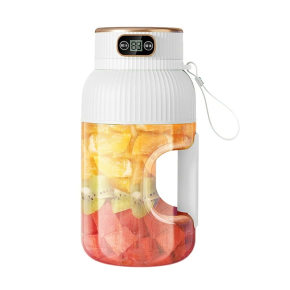 HAOMONZEN Multifunctional Portable Juicer Cup with Digital Display 2024 New Portable Smoothie Portable USB Rechargeable Juice Cup Lightweight & Leakproof for Hot Drinks/Cold Cups Warehouse Sale