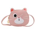 thumbnail image 1 of Kids Shoulder Purse Creative Cat Shape Coin Purse Change Purse Crossbody Bag, 1 of 10