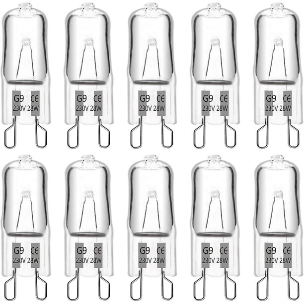 Bombilla LED G9 de 3 W, blanco natural, 4000 K, bombillas LED G9 de 420 lm