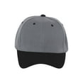 thumbnail image 2 of Two-Tone    Adjustable Baseball Cap, Charcoal Black, 2 of 2