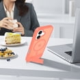 thumbnail image 3 of Magnética para iPhone17 Case con Soporte Invisible Integrado, Compatible con Magsafe, Slim Fit Translúcido Mate Funda Protectora a Prueba de Golpes para iPhone17 6.3 Inch, 3 of 8