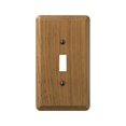 thumbnail image 1 of 901T Contemporary Wood 1 Toggle Wall Plate  Medium Oak, 1 of 1
