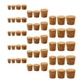 thumbnail image 4 of 100 Pcs Bouchon Rond Naturel pour Conserver le Goût avec Bouchon en Liège en Forme de Cône, 4 of 8