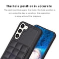 thumbnail image 4 of SaniMore for Samsung Galaxy A54 5G (6.4" 2023) Case, Flip PU Leather Diamond-Shaped with Built-in Card Slots, Kickstand and Shockproof Anti-drop Phone Case for Galaxy A54 5G Wallet Shell, Black, 4 of 7