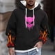 thumbnail image 1 of Sudadera con capucha para hombre, informal, a la moda, con estampado, con cordón, de manga larga, de poliéster, 1 of 5