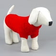 thumbnail image 6 of Lovebay Turtleneck Knitted Dog Sweaters Winter Outfits Knitwear Pet Coats Cat Clothes Red L, 6 of 6