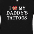thumbnail image 4 of Inktastic I Love My Daddy's Tattoos Boys or Girls Toddler T-Shirt, 4 of 5