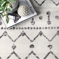 thumbnail image 4 of nuLOOM Zola Geometric Moroccan Area Rug, 9' x 12', Grey, 4 of 5
