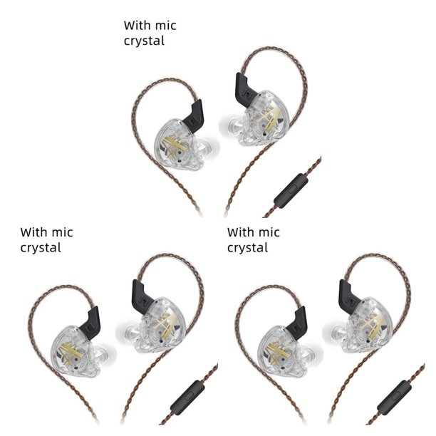Monstrate CCA CA2 Dynamic HIFI Bass Auriculares Auriculares One ForEar Auriculares Auriculares deportivos con cancelación de ruido Type2 NO2