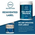 MRM All Natural Egg White Protein, French Vanilla, 12 Ounce