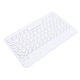 thumbnail image 5 of Teclado inalámbrico inalámbrico Delgado, teclado recargable de 10 pulgadas, teclado redondo ergonómico teclado para computadora portátil para computador, 5 of 7