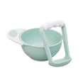 thumbnail image 6 of Baby Grinding Bowl Baby Food Handmade Grinding Bowl Fruits Masher Bowl Baby food grinder Child Holding Fine Grinding Rod Bowl green, 6 of 9