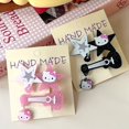 thumbnail image 5 of Pinza de pelo de gato KT de dibujos animados Y2K, horquilla de gatito de guitarra de Hello Kitty, pinzas de flequillo lateral de estrella dulce, accesorios para el cabello para niñas, regalo, 5 of 5
