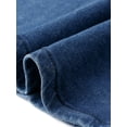 thumbnail image 5 of Agnes Orinda Women's Plus Size Denim Overall Dress Adjustable Straps A-Line Jean Dresses with Pockets 4X Mid Blue, 5 of 6