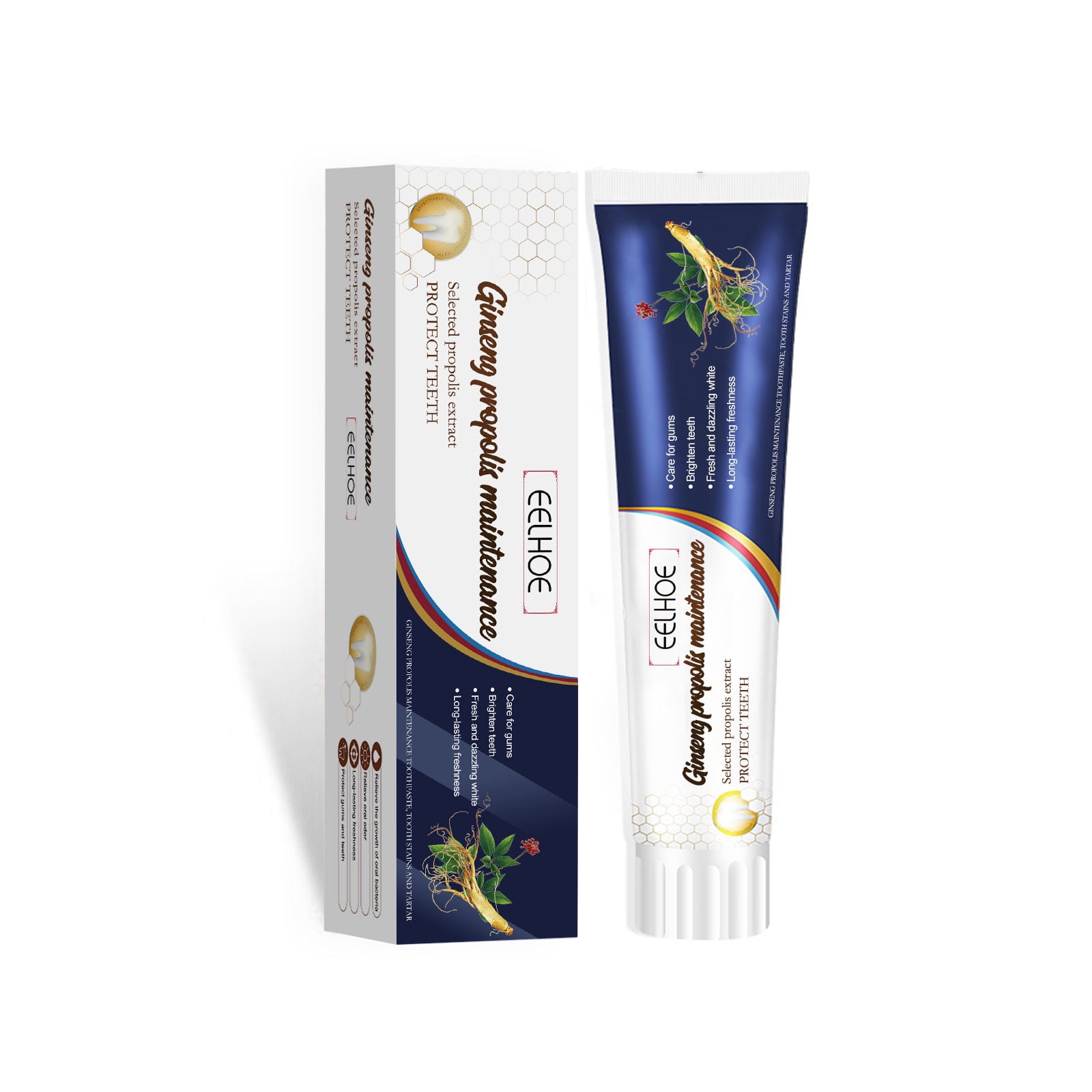 Vntub Toothpaste Ginseng Propolis Whitening Toothpaste Relieve Symptoms