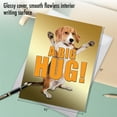 thumbnail image 6 of 1 Jumbo Funny Friendship Greeting Card (8.5 x 11 Inch) - A Big Hug-Dog J2741FRB, 6 of 7