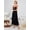 Black-TR56, variant on Black Nightgown for Women Sleeveless Sexy Valentines Pajamas for Women, Sizes S-XL