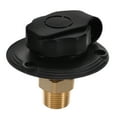 thumbnail image 1 of HEANUJJ Rv Waste Valve Brass Black Ideal For Fresh Water Use 1Pack, 1 of 7