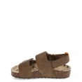 thumbnail image 3 of Wonder Nation Toddler Boys Two Strap Footbed Sandals, 3 of 7