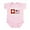 Petal Pink, variant on CafePress - Swiss American Infant Bodysuit - Baby Light Bodysuit, Size Newborn - 24 Months
