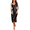 Black, variant on Women's Sleepwear Silk Pajamas Dress Satin Sleeveless Cami Party Dress New Year's Eve Outfits
