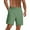 Green, variant on Maoxin Men Shorts Men Casual Fashion Solid Shorts With Pocket Elastic Waist Shoort Pants