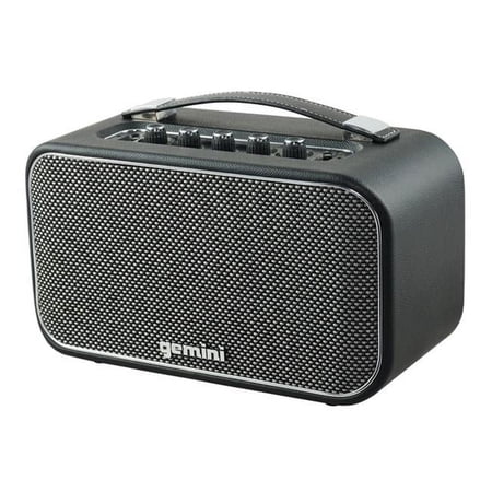 UPC: 0747705007155 | Gemini GTR-300 Portable Bluetooth Speaker (60 Watts  Guitar and Microphone Inputs)