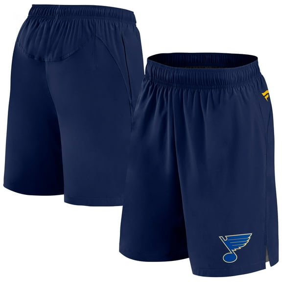 Men's Fanatics Navy St. Louis Blues Authentic Pro Tech Shorts