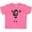 Hot Pink, variant on Inktastic African American Girl, Cheerleaders, Blue Uniform Girls Toddler T-Shirt