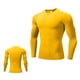 thumbnail image 2 of Blusas y camisas de manga larga con cuello redondo para hombre, estilo casual, de color liso, para correr, fitness, secado rápido, de poliéster., 2 of 8
