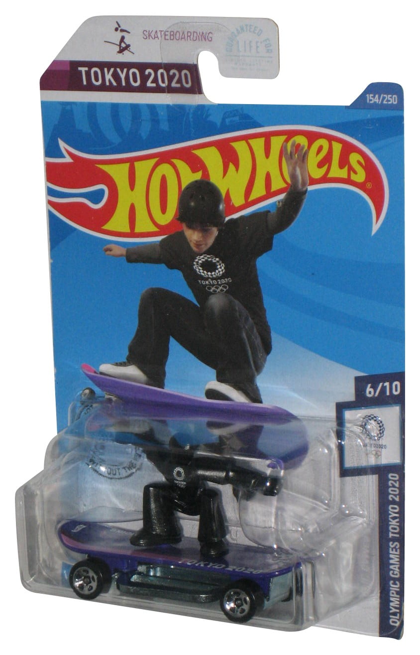 Hot Wheels Olympic Games Tokyo 2020 Skateboarding Skate Grom Purple