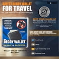 thumbnail image 2 of Decoy Wallet The Decoy Wallet Cartera falsa única con tarjetas falsas, 2 of 9