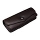 thumbnail image 1 of Ounissouiy Artesanía retro y moda de PU con hebilla Avanzada PU Touch PU Gafas Caja Hebilla Borde fino Costura Retro Almacenamiento y organización del hogar Color café oscuro, 1 of 6
