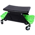thumbnail image 3 of Heavy Duty Mechanic Stool Green 300 LBS Capacity,Rolling Seat & Drawer For Automotive Auto Repair Workshop Essential, 3 of 12