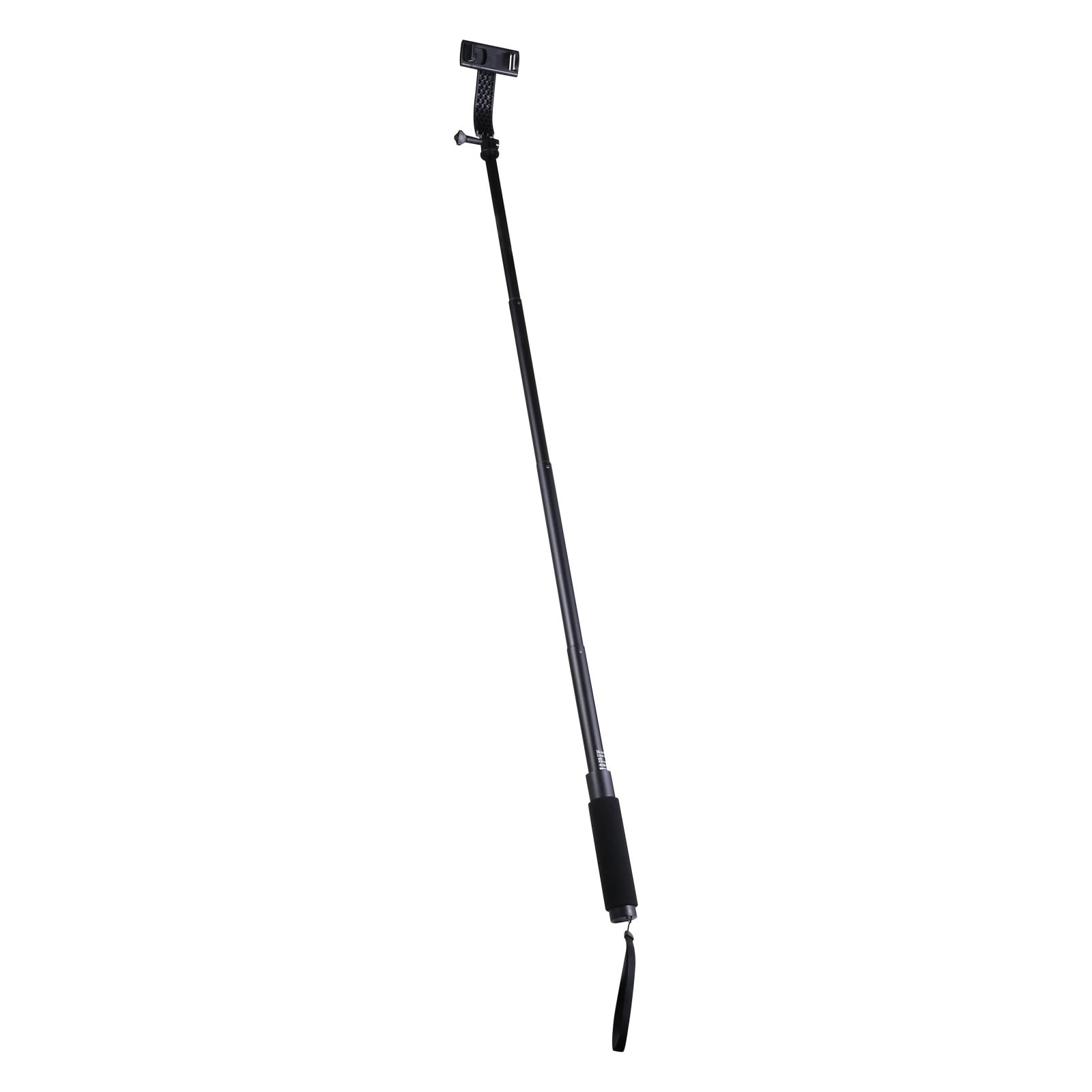 Onn Bluetooth Selfie Stick – Extendable to 40 in, 360° Rotating & Tilting Clamp with Built-In Rechargeable Shutter and Universal Camera Mount