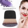 thumbnail image 3 of Mini Multifunctional Makeup Brush Portable Soft Loose Powder Blush Brush Beauty Tool Black, 3 of 4