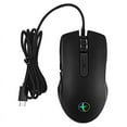 thumbnail image 1 of USB C Mouse Type C Ergonomic Wired Mouse RGB Optical Mouse, 1 of 7