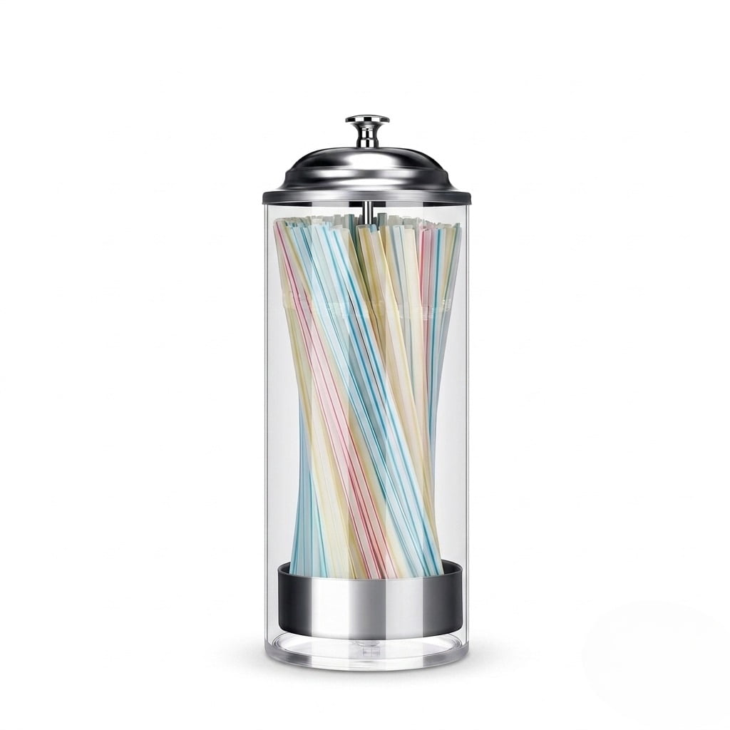 Coca-Cola 858341 Coca-Cola Vintage Style Straw Holder - Walmart.com